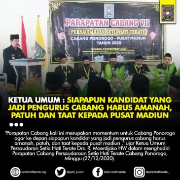 PARAPATAN CABANG PSHT CABANG PONOROGO 2020